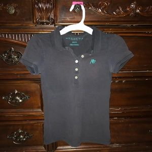 Aeropostale Black Polo Shirt